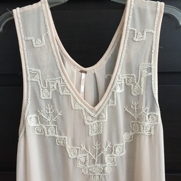 Free people beaded mesh top - Picture 3 of 4